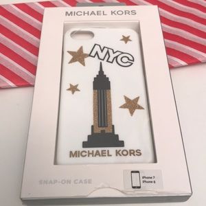 Michael Kors Iphone Snap on case “NYC”